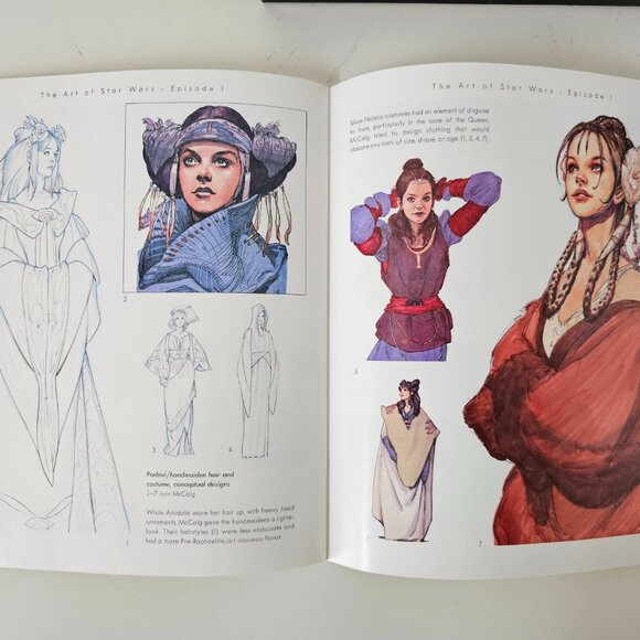 STAR WARS The Phantom Menace Widescreen Collectors Edition VHS The Art of Book - Picture 10 of 12